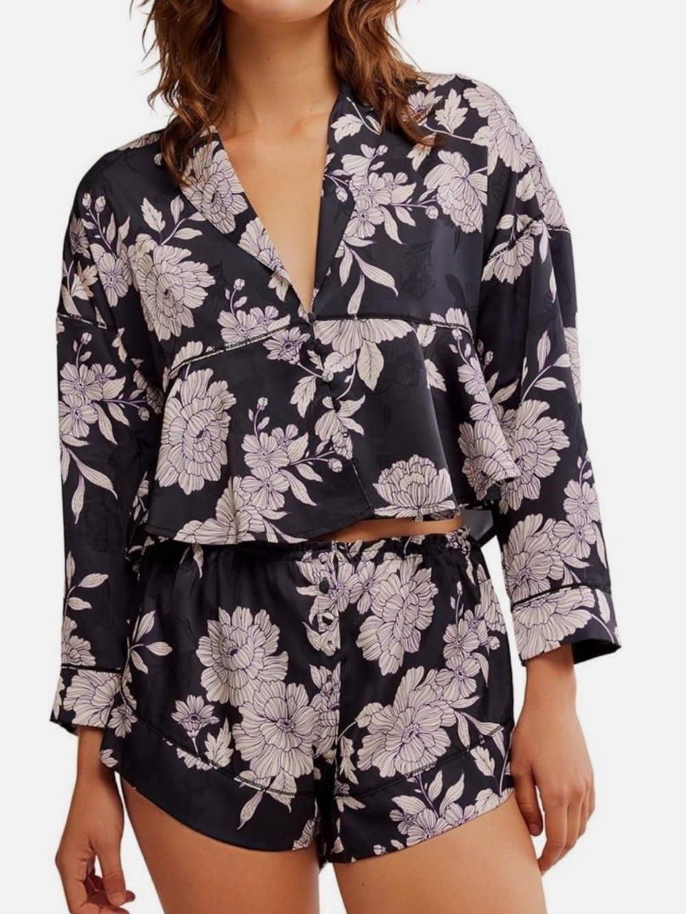 NWT Free People Women's Beauty Sleep Pajama Set- Brand New With Tags